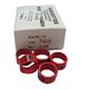 Poultry Numbered Leg Bands Red Size 11 Numbered 1-25