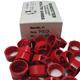 Poultry Numbered Leg Bands Red Size 11 Numbered 26-50