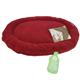 West Paw Nature Nap Red Cat and Small Dog Oval Pet Bed