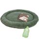 West Paw Nature Nap Green Cat and Small Dog Oval Pet Bed