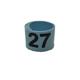 Poultry Numbered Leg Bandette Blue Size 7 (single band)