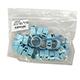 Poultry Numbered Leg Bands Blue Size 12 Numbered 1-25