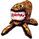 Tuffy's Alien Admiral O'Fury Plush Durable Dog Toy