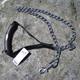 Chain Lead 4ft with Grip Handle 4.0mm links Dog Leash