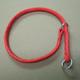 Nylon Dog Choke Red Collar 12