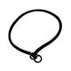 Nylon Dog Choke Black Collar 26