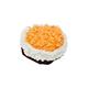 Sushi Curly Roll Catnip Cat Toy Orange