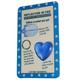 Reflex Small Heart Reflecting Dog Tag Blue