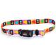 Tuff-Lock Medium Hearts Adjustable Nylon Dog Collar