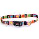 Tuff-Lock Small Hearts Adjustable Nylon Dog Collar
