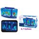 Water World 1-To-3 Betta Tank Kit with 2 Color Light