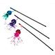 Savvy Tabby Tickle Teaser Wand Cat Toy