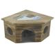Lumber Jacks Large Corner Cabin Hide-A-Way for Small Animals