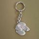 Pewter Key Chain I Love My Dachshund