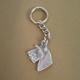Pewter Key Chain I Love My Scottish Terrier