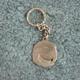 Pewter Key Chain I Love Macaws