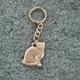 Pewter Key Chain Tabby