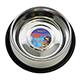 Steel Dog Bowl Non Skid 96 ounce