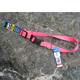 Nylon Dog Collar Adjustable 3/4-inch Neon Pink