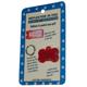 Reflex Bone Reflecting Dog Tag Red