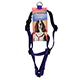 Adjustable Medium Dog Harness 3/4-inch Purple Nylon