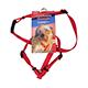 Adjustable XSmall Dog Harness 3/8-inch Red Nylon