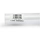 Rigid Plastic Tubing 1-3/16-inch outer diameter, 3 ft length