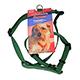Adjustable XSmall Dog Harness 3/8-inch Green Nylon