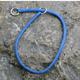 Nylon Dog Choke Collar 24 inch Blue
