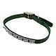 Jewelled Pet Collar 12 inch Green