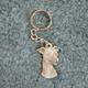 Pewter Key Chain I Love My Italian Greyhound