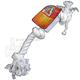 Rope Tug 3-Knot White Small Dog Toy