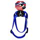 Nylon Dog Harness Size Right Medium Blue