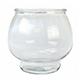 Anchor Hocking Glass Fish Bowl Footed 1/2 Gal