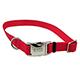 Titan Large Red Nylon Adjustable Dog Collar