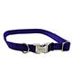 Titan Large Purple Nylon Adjustable Dog Collar