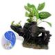 Penn Plax Shipwreck Bow Small Aquarium Ornament