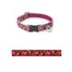 Lupine Nylon Cat Collar Cherry Blossoms w/Bell