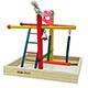 Penn Plax Play Center Medium Bird Playpen