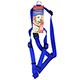 Adjustable Large Dog Harness 1-inch Blue Nylon