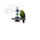 Acrylic Bird Climber Fun Shape