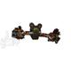 Latex Rope Bone Mouse Face Dog Toy