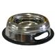 Stainless Steel Splash Free Dog Bowl 1 Pint (16oz)