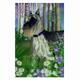 GR8 Dogs Schnauzer House Flag