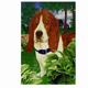 GR8 Dogs Basset Hound Garden Flag