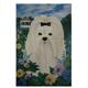 GR8 Dogs Maltese Garden Flag