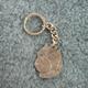 Pewter Key Chain I Love My Affenpinscher