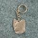 Pewter Key Chain I Love My Papillon