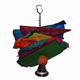 Leather and Chunks Parrot Toy