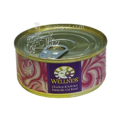 Wellness Chicken & Lobster Canned Cat Food Each Wellness Chicken & Lobster Canned Cat Food Each